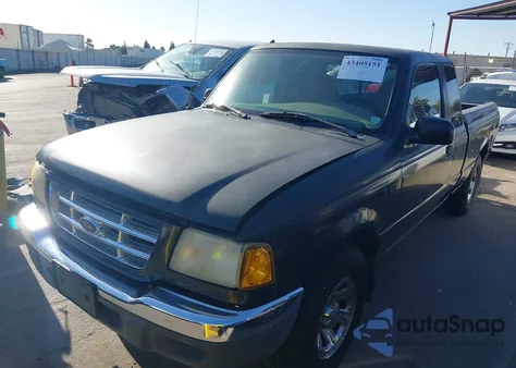 2001 Ford Ranger Super Cab из США, поврежденный, VIN 1FTYR14U91TA53923